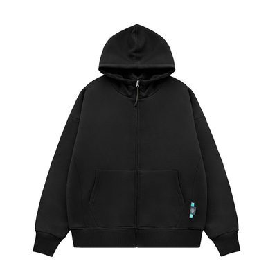 ইউনিসেক্স কাস্টম 350gsm Sublimation ফাঁকা Hoodies Puff প্রিন্টিং জিপ আপ Hoodie