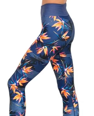 উচ্চ কোমর কাস্টম মুদ্রিত লেগিং sublimated Tights শ্বাস প্রশ্বাস