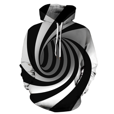 ওভারওয়েট ঘন Sublimation প্রিন্ট Hoodie কাস্টম 3d Polyeste পুরুষদের জন্য ফাঁকা