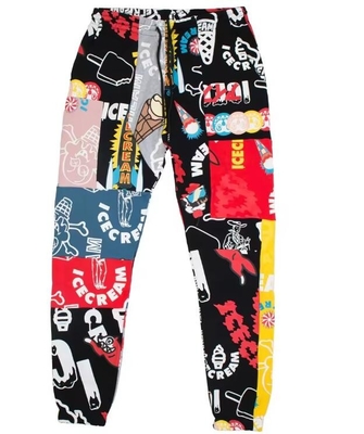 আরামদায়ক সব ঋতু Sublimation Sweatpants মেশিন ধোয়া কাটন পলিস্টার মিশ্রণ